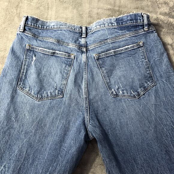 Abercrombie & Fitch The ‘90s Straight Ultra High Rise Denim Size 34 - Picture 12 of 14